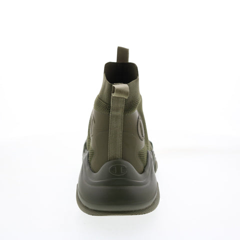 Champion Hyper C Raw CPS10847M Mens Green Canvas Lifestyle Sneakers Shoes