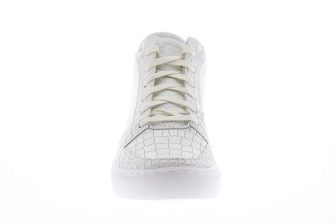 Creative Recreation Adonis Mid Mens White Zipper Lifestyle Sneakers Shoes