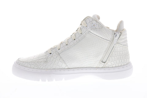Creative Recreation Adonis Mid Mens White Zipper Lifestyle Sneakers Shoes