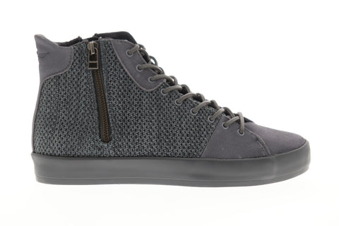 Creative Recreation Carda HI CR0660011 Mens Gray Zipper Lifestyle Sneakers Shoes