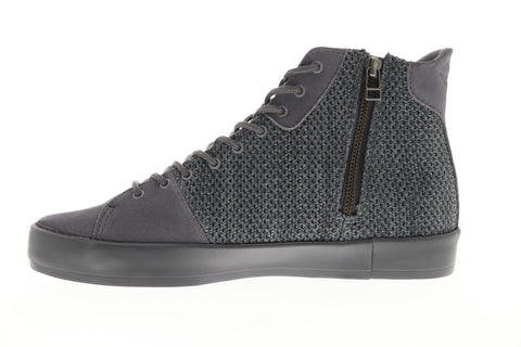 Creative Recreation Carda HI CR0660011 Mens Gray Zipper Lifestyle Sneakers Shoes