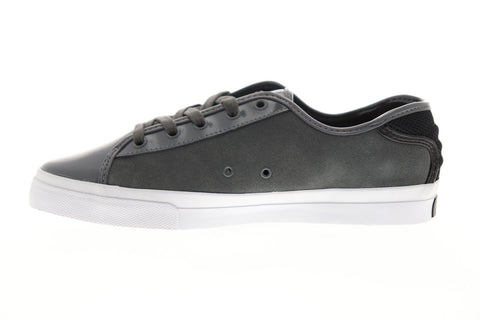 Creative Recreation Kaplan Mens Gray Leather Low Top Lace Up Sneakers Shoes