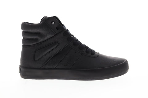 Creative Recreation Moretti Mens Black Leather High Top Sneakers Shoes