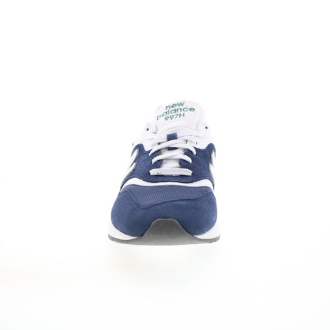 New Balance 997H CW997HSC Womens Blue Suede Lace Up Lifestyle Sneakers Shoes
