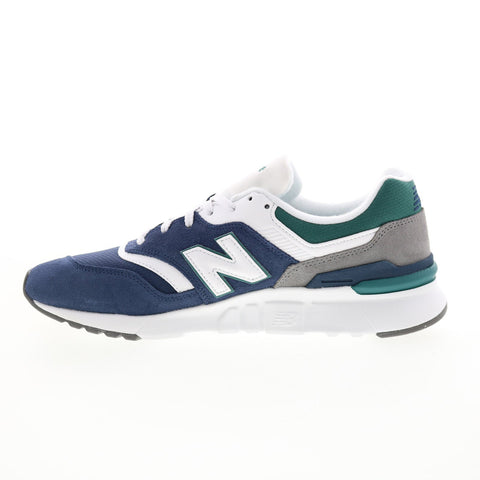New Balance 997H CW997HSC Womens Blue Suede Lace Up Lifestyle Sneakers Shoes