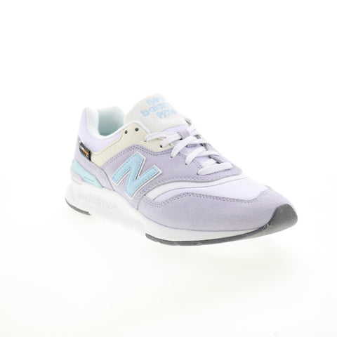 New Balance 997H CW997HSE Womens Purple Suede Lace Up Lifestyle Sneakers Shoes