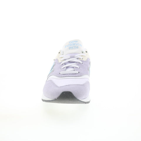 New Balance 997H CW997HSE Womens Purple Suede Lace Up Lifestyle Sneakers Shoes