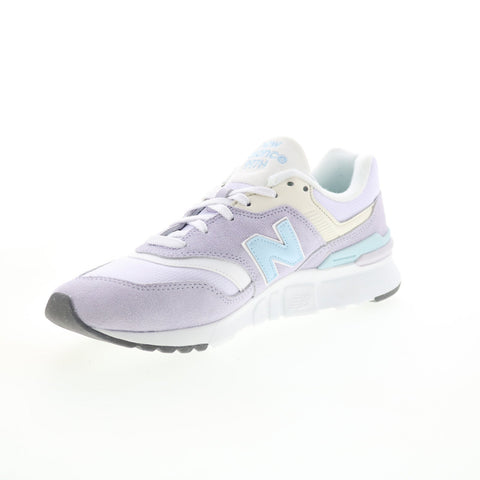 New Balance 997H CW997HSE Womens Purple Suede Lace Up Lifestyle Sneakers Shoes