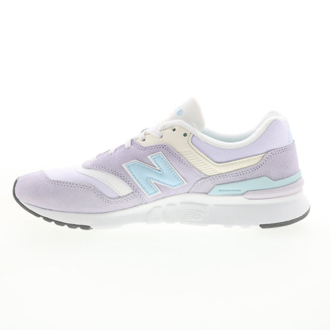 New Balance 997H CW997HSE Womens Purple Suede Lace Up Lifestyle Sneakers Shoes