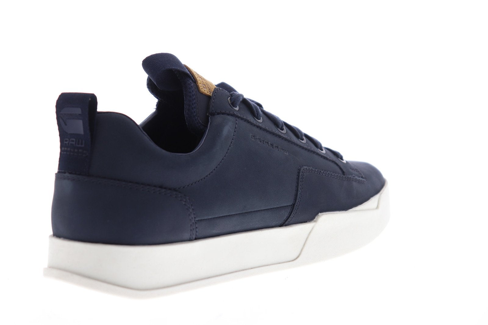 G-Star Raw Rackam Core Blue Leather Lifestyle Sneakers Sh - Ruze Shoes