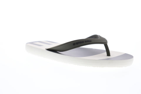 G-Star Raw Dend Mens Gray Thong Slip On Flip-Flops Sandals Shoes