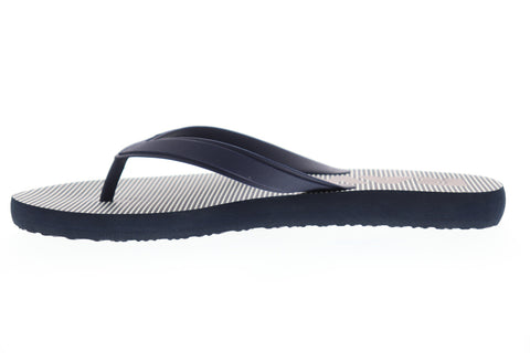 G-Star Raw Dend Hickory Aop Mens Blue Thong Flip-Flops Sandals Shoes
