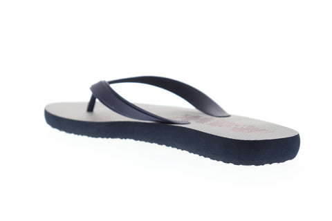 G-Star Raw Dend Hickory Aop Mens Blue Thong Flip-Flops Sandals Shoes