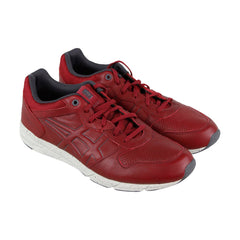 Onitsuka Tiger Shaw Runner D4P1L-2525 Mens Red Casual Low Top Sneakers Shoes
