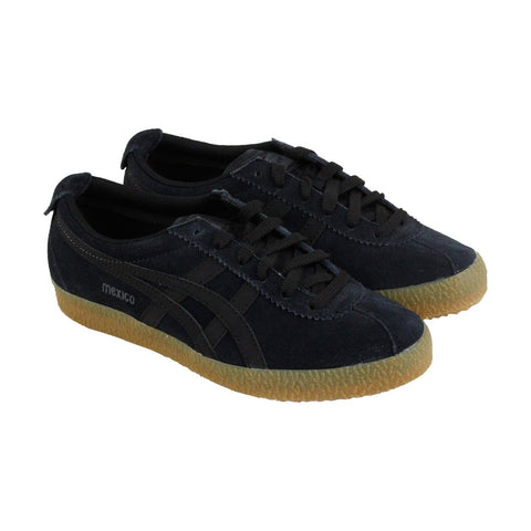 Onitsuka Tiger Mexico Delegation Mens Blue Suede Casual Low Top Sneakers Shoes