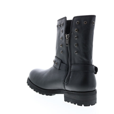 Harley-Davidson Kendrick D84492 Womens Black Leather Motorcycle Boots
