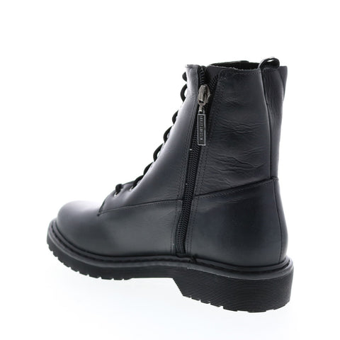 Harley-Davidson Anslee D84573 Womens Blue Leather Motorcycle Boots