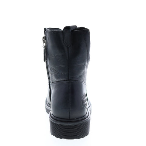 Harley-Davidson Anslee D84573 Womens Blue Leather Motorcycle Boots
