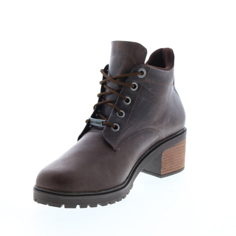 Harley-Davidson Ayers D84583 Womens Brown Leather Ankle & Booties Boots