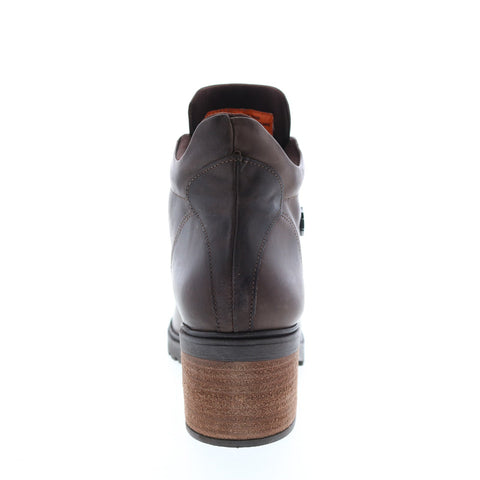 Harley-Davidson Ayers D84583 Womens Brown Leather Ankle & Booties Boots