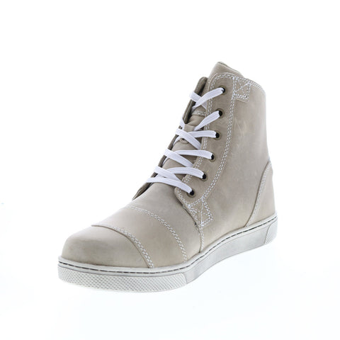 Harley-Davidson Kearns D84611 Womens Gray Leather Lifestyle Sneakers Shoes