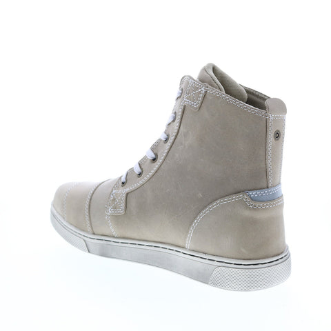 Harley-Davidson Kearns D84611 Womens Gray Leather Lifestyle Sneakers Shoes