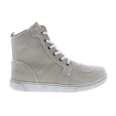 Harley-Davidson Kearns D84611 Womens Gray Leather Lifestyle Sneakers Shoes