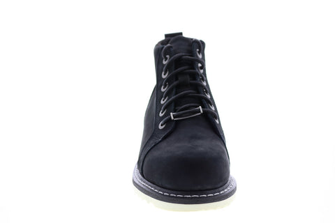 Harley-Davidson Glenora D84612 Womens Black Nubuck Motorcycle Boots