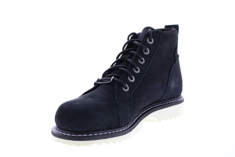 Harley-Davidson Glenora D84612 Womens Black Nubuck Motorcycle Boots