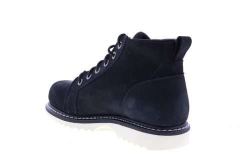 Harley-Davidson Glenora D84612 Womens Black Nubuck Motorcycle Boots