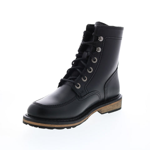 Harley-Davidson Henna 5" Lace D84680 Womens Black Leather Motorcycle Boots