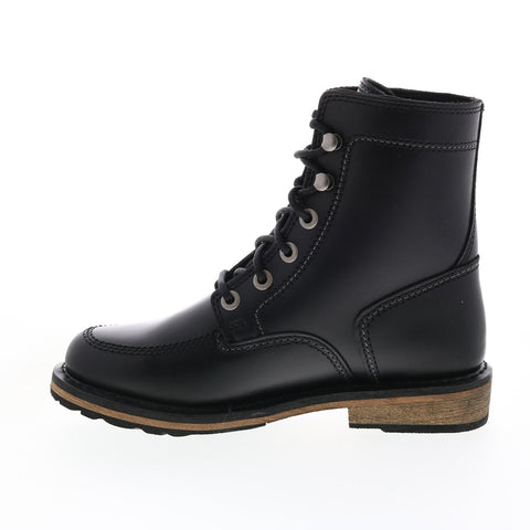 Harley-Davidson Henna 5" Lace D84680 Womens Black Leather Motorcycle Boots