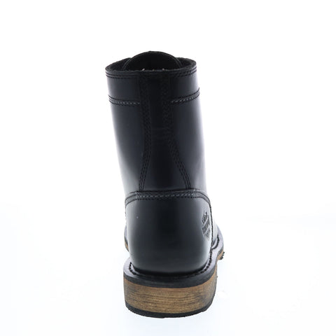 Harley-Davidson Henna 5" Lace D84680 Womens Black Leather Motorcycle Boots