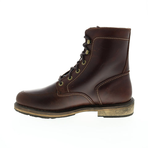 Harley-Davidson Henna 5" Lace D84681 Womens Brown Leather Motorcycle Boots