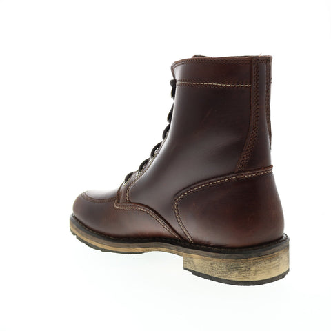 Harley-Davidson Henna 5" Lace D84681 Womens Brown Leather Motorcycle Boots