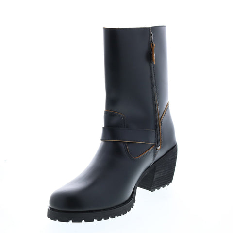 Harley-Davidson Lalanne Engineer D84688 Womens Black Motorcycle Boots