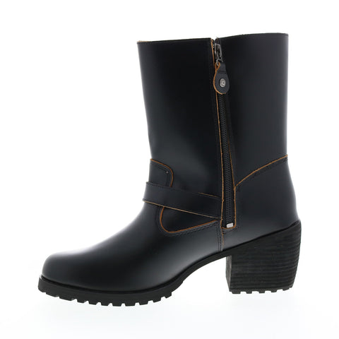 Harley-Davidson Lalanne Engineer D84688 Womens Black Motorcycle Boots
