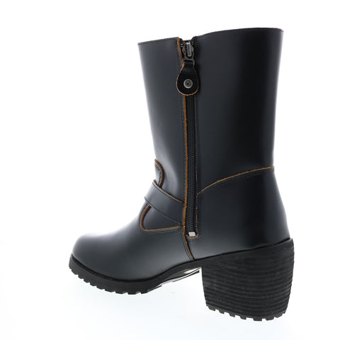 Harley-Davidson Lalanne Engineer D84688 Womens Black Motorcycle Boots