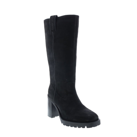 Harley-Davidson Channing 11" D84695 Womens Black Leather Motorcycle Boots