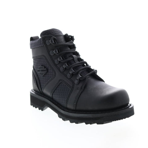 Harley-Davidson Hamlyn 5" Lace D84709 Womens Black Motorcycle Boots