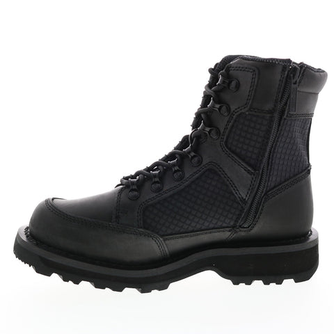 Harley-Davidson Hamlyn 7" Lace D84710 Womens Black Leather Motorcycle Boots