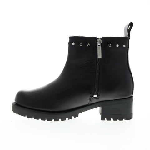 Harley-Davidson Ashby 5In Pull On D84717 Womens Black Motorcycle Boots