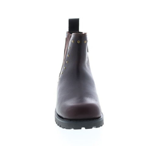 Harley-Davidson Ashby Pull On D84718 Womens Brown Leather Motorcycle Boots