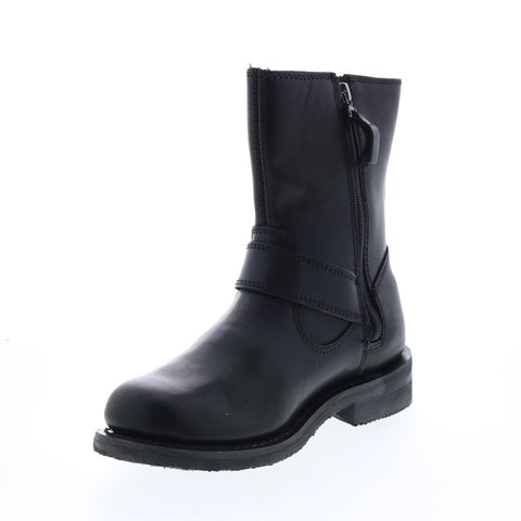 Harley-Davidson Barlyn 7" Engineer D84721 Womens Black Leather Motorcycle Boots
