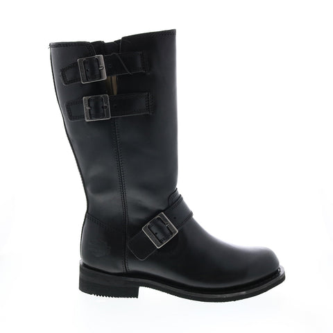 Harley-Davidson Barlyn 11" Engineer D84723 Womens Black Motorcycle Boots