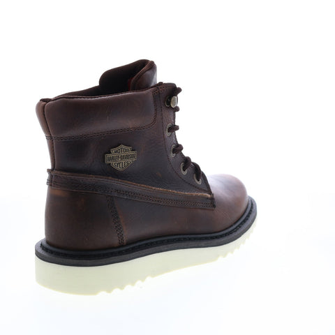 Harley-Davidson Marconi 5" Seam D84726 Womens Brown Leather Motorcycle Boots