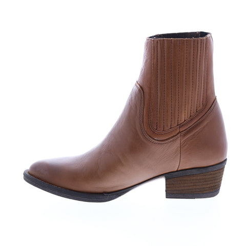 Harley-Davidson Lorene Gore D84736 Womens Brown Leather Western Boots