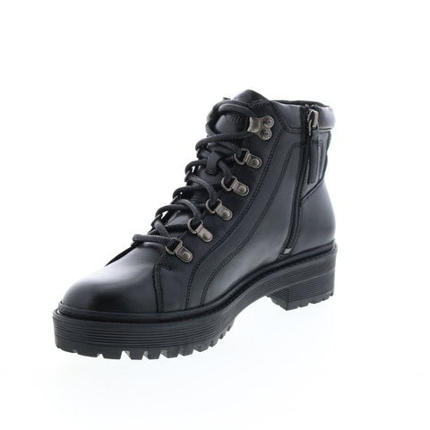 Harley-Davidson Dalwood 5" Lace D84743 Womens Black Leather Motorcycle Boots