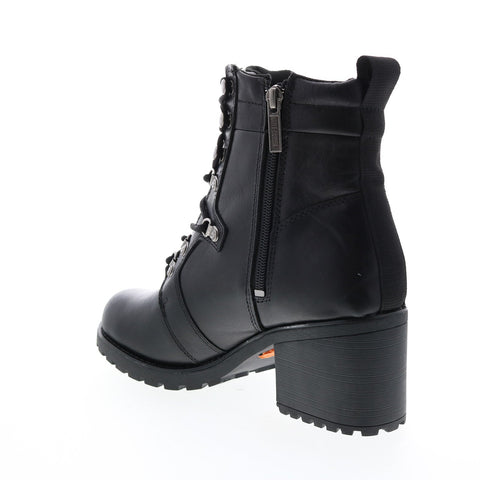 Harley-Davidson Marinda 5" Lace D84760 Womens Black Motorcycle Boots