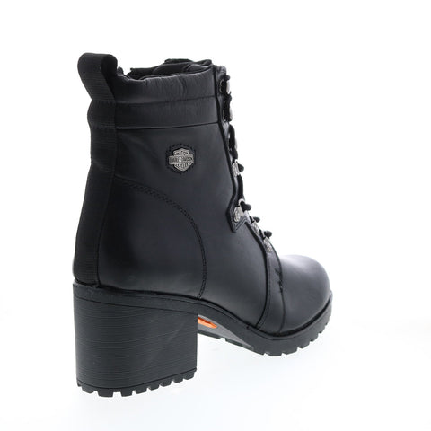 Harley-Davidson Marinda 5" Lace D84760 Womens Black Motorcycle Boots